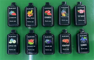 „Elen Bar“ naujausia laida „Geriausiai parduodama 15000 puffs“ vienkartinė elektroninė cigaretė